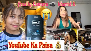 Pehli Bar YouTube Ke Paise Se Mehenga Saman Kharida Hai😭 [upl. by Atteuqal]