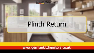 German Kitchen Store  Plinth Return Installation Guide [upl. by Llain323]