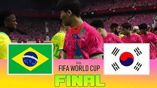 BRAZIL vs SOUTH KOREA  Final FIFA World Cup 2026  Full Match All Goals  Football Match [upl. by Tamaru]