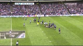 Leinster vs Leicester  Heineken Cup 2009  Final  2 T [upl. by Htelimay474]