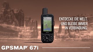 Garmin  GPSMAP 67i  GPSNavigationshandgerät und SatellitenKommunikationsgerät [upl. by Ewart287]