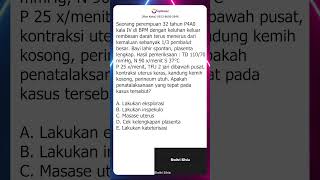 Soal Bimbel UKOM Bidan 117 [upl. by Karee]