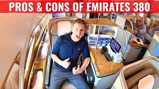 Review EMIRATES A380 BUSINESS CLASS  THE PROS AND CONS [upl. by Noivax]