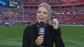 NFL Reporters Getting Hit Compilation [upl. by Eugeniusz]