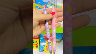 I will show you Sanrio family pencils Stationery haulasmr stationerycutestationerycute pen [upl. by Annavaig684]