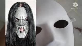 Diy Mick Thomson slipknot mask tutorial [upl. by Ennelram]