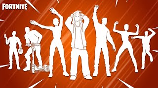 These Legendary Fortnite Dances Have The Best Music Slim Shady Musk Up Starlit Lewis Hamilton [upl. by Kline]