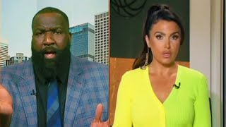 You got an Attitude Problem Kendrick Perkins Checks Molly Qerim for Forcing Denver Nuggets Debate [upl. by Modesta]