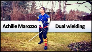 Learn Dual Wielding Swords  Achille Marozzo Ch 81 [upl. by Bauske]