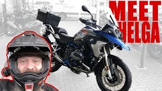 New Bike Time Everyone Meet Helga  2018 BMW R1200GS RALLYE TE [upl. by Rubina827]