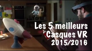 Top 5 des meilleurs casques VR réalité virtuelle [upl. by Anirrok]