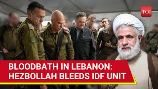 Hezbollah Soaks IDFs Golani Brigade In Blood In Lebanon Israeli Medias Shocking Claims [upl. by Menashem260]