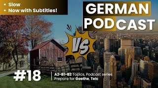 Stadt oder Land Wo lebt es sich besser – Die überraschende Wahrheit Learn German Deutsch mit YasH [upl. by Adnamahs]