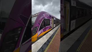 VLine VLocity Train  Traralgon Station Oct 2024 melbourne australia travel shorts [upl. by Emmeram]