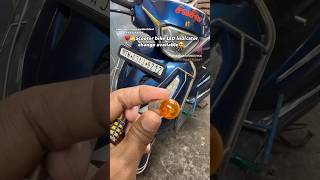 ♥️👍Scooter bike LED indicator change available😍scooter bike led youtube song motorcycle [upl. by Aroved]