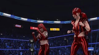 CCW SmackDown 3rd Match Womens Tag Team Champions Deleters of Worlds F Vs Jazmyn Nyx amp Jacy Jayne [upl. by Cagle665]