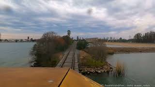 Crossing Lake Mulwala [upl. by Ecnerrot]