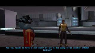 Star Wars Knights of the Old Republic walkthrough  Part 32  New swoop driver in Hidden Beks [upl. by Retlaw]