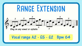 Vocal Range Extension Exercise Male  Chimes 15 Octaves [upl. by Noek]