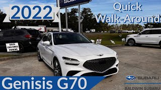 2022 Genesis G70 20T Stock 11843A1 [upl. by Haret]