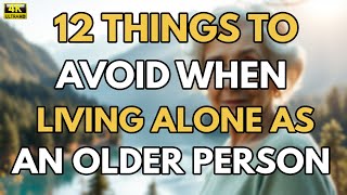 Avoid These 12 Common Pitfalls of LIVING ALONE AS AN OLDER PERSON [upl. by Artkele]