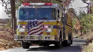 Fairmount NJ Tanker 3427 Responding2 11324 [upl. by Solis]