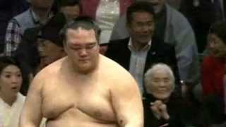 Kisenosato vs Baruto [upl. by Dnalro481]