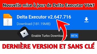 Nouvelle mise à jour Roblox Nouvelle version de Delta Executor V647716 v118 réalisée [upl. by Aggri114]