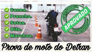 Como passar na prova de Moto do DETRAN [upl. by Glinys649]