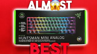 Razer Huntsman Mini ANALOG Keyboard Review ALMOST Perfect [upl. by Brnaby]