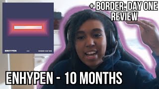 FINAL THOUGHTS ON BORDER DAY ONE  ENHYPEN  10 Months Intro amp Outro Reaction [upl. by Resee]