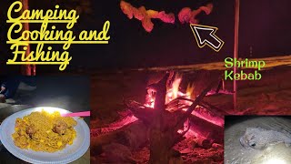 Camping Cooking And Fishing For Independence Day on Tyrico Bay Trinidad 🇹🇹 [upl. by Cornell]