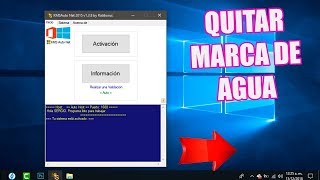 Activar Windows 10 y Office Activador de Windows 10 para SIEMPRE KMS Auto [upl. by Inaniel597]