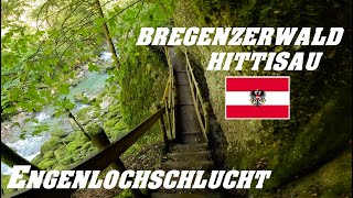 Engenlochschlucht Hittisau  Abenteuerwanderung im Bregenzerwald  4K [upl. by Ainesey320]