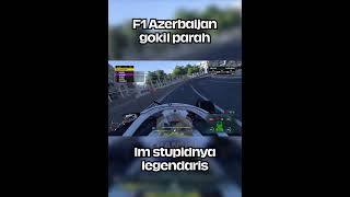 Bareng Alphatauri di trek Baku hantam yang im stupid nya legendaris🤣  F1® 23 shorts [upl. by Aticnemrac]