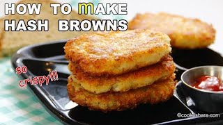 How to make Perfect HASH BROWNS at home [upl. by Adnofal259]