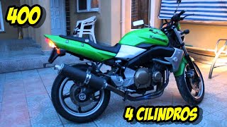 400 CILINDRADAS E 4 CILINDROS  MOTOS QUE OS BR NÃO PUDERAM TER  KAWASAKI XANTUS 400 [upl. by Oakie410]