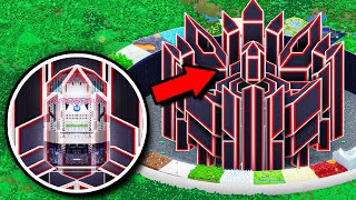 The CENTER of the BIGGEST SURVIVAL BASE in Minecraft [upl. by Lesya]