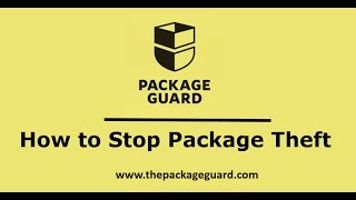 Package Guard How to Stop Package Theft [upl. by Eidob]