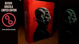 Review Amaranthine Books Dracula by Bram Stoker Transylvania Edition [upl. by Yreva]