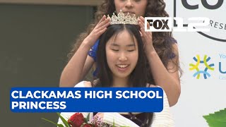 2023 Rose Festival Princess from Clackamas High School crowned [upl. by Teragramyram984]