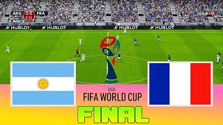 ARGENTINA vs FRANCE  Final FIFA World Cup 2026  Full Match All Goals  Football Match [upl. by Abbub]