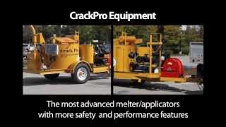 CrackPro OilJacketed MelterApplicators from SealMaster [upl. by Asetal443]