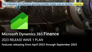 Microsoft Dynamics 365 Finance 2023 Release wave 1 [upl. by Ileray]