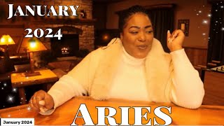 ARIES  YOUR JANUARY 2024 PREDICTIONS A Message Meant to Reach You Right Now [upl. by Lion]