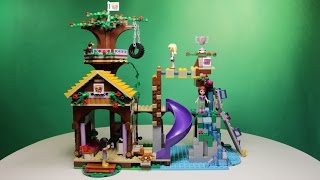 Lego Freinds  Adventure Camp Tree House41122 Лего Френдс  Спортивный Лагерь Дом На Дереве [upl. by Kenward7]