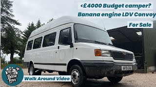 LDV Convoy “Banana Engine” Ideal £4000 budget Base Vehicle Only 38000 miles [upl. by Ziza]