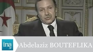 Abdelaziz Bouteflika et les Harkis  Archive INA [upl. by Eniamzaj]