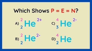 Which is the Correct Isotope Diagram  Basic Isotope Practice Problems [upl. by Anastase]