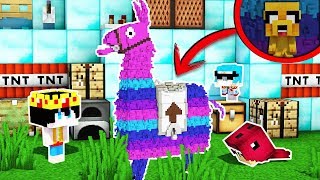 ¡LOS COMPAS SE ESCONDEN DENTRO DE UNA LLAMA DE FORTNITE 😂🔥 MINECRAFT EL ESCONDITE 34 [upl. by Willett]